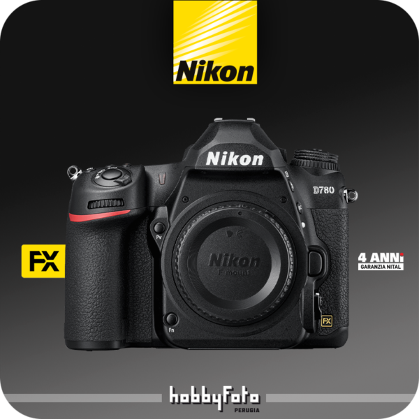Nikon D780 solo corpo | Fotocamera reflex