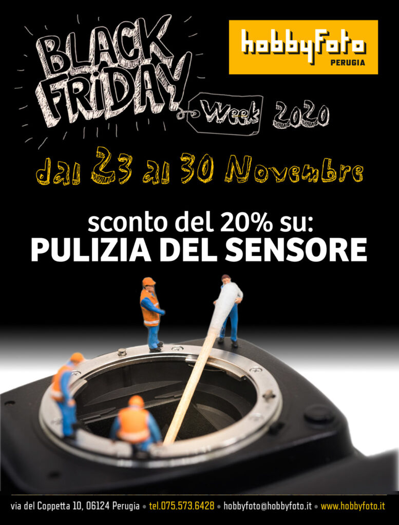 Sconto del 20% sulla pulizia del sensore