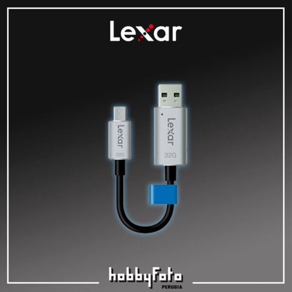 Unità flash microUSB+USB 3.1 Lexar JumpDrive® C20m - 32GB