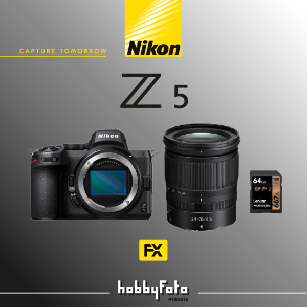 Nikkor Z5 kit 24-70 + SD - Hobbyfoto