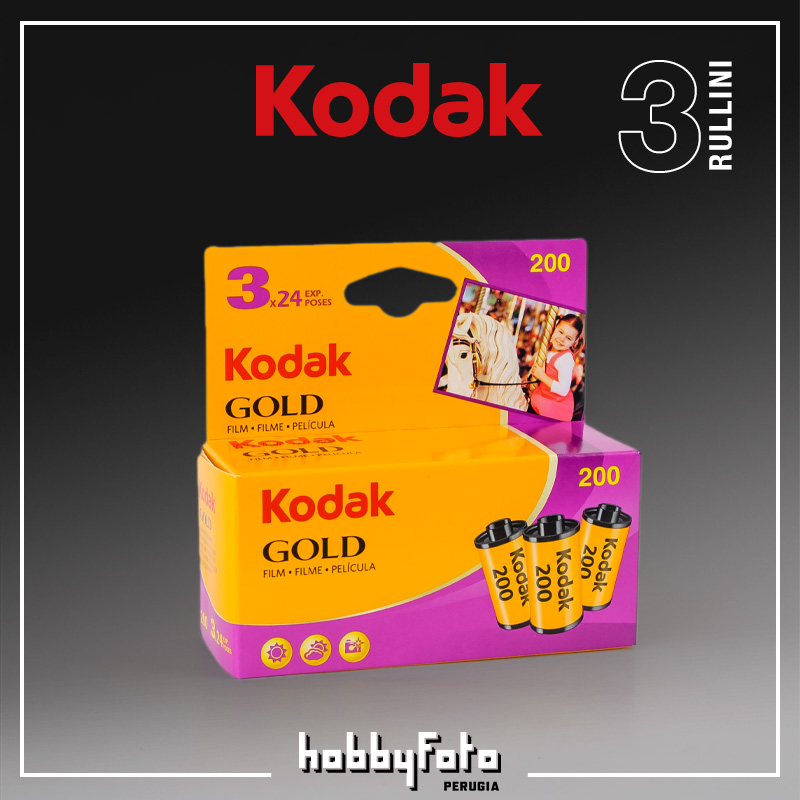 KODAK Gold 200 135/36 + CÁMARA ANALÓGICA AGFA