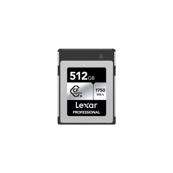 Lexar CFexpress Pro512GB Silver type B | Speed Up to 1750MB/s |Write Up to 1300MB/s