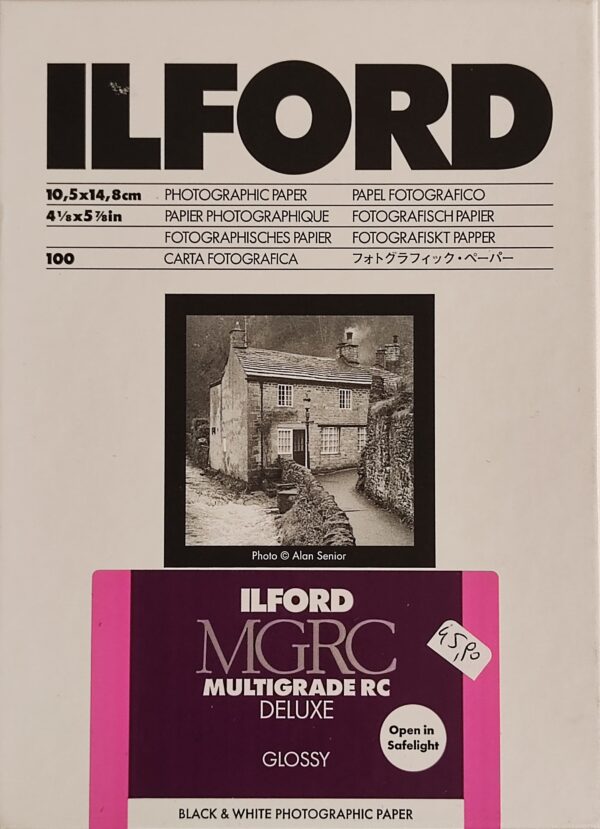 ILFORD Multigrade V 25M - Glossy (RC) 10,5x14,8 CM | 100 fogli