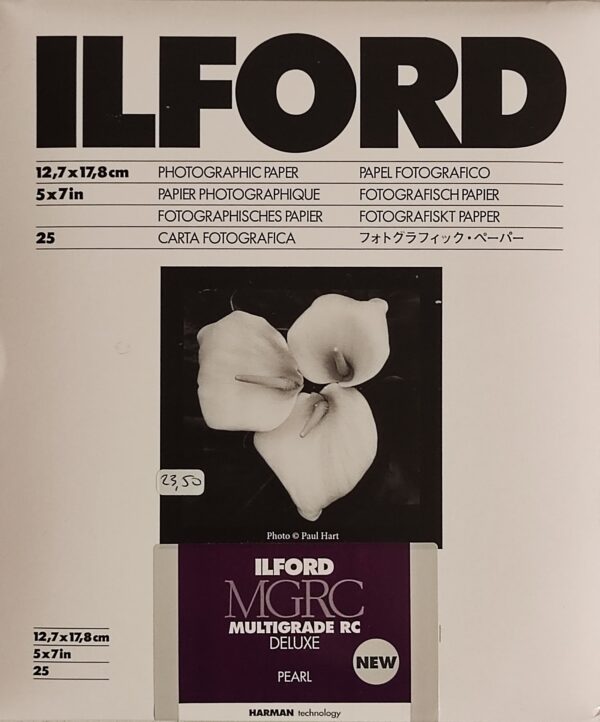 ILFORD Multigrade V 44M - Pearl (RC) 12,7x17,8 CM | 25 fogli