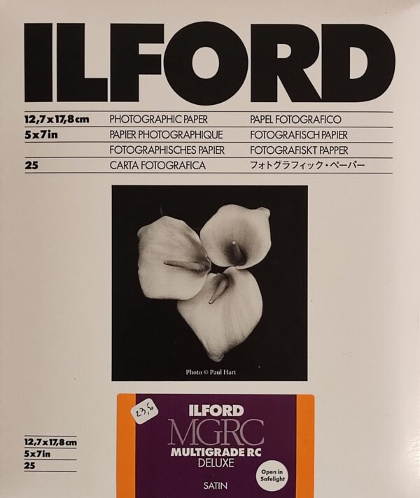 ILFORD Multigrade V 44M - Satin (RC) 12,7x17,8 CM | 25 fogli