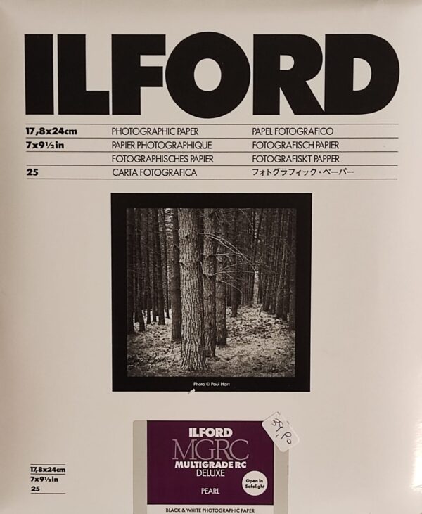 ILFORD Multigrade V 25M - Pearl (RC) 17,8x24 CM | 25 fogli