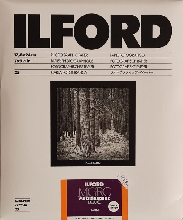 ILFORD Multigrade V 25M - Satin (RC) 17,8x24 CM | 25 fogli