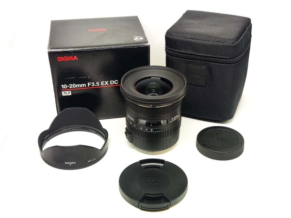 Sigma EX DC Zoom 10-20mm f/3.5 DG HSM | per Canon