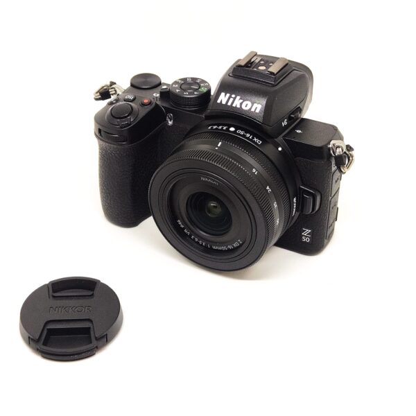 USATO: Nikon Z50 kit con obiettivo NIKKOR Z DX 16-50mm f/3.5-6.3 VR - immagine 2