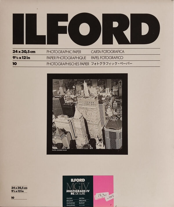 ILFORD Multigrade IV - Glossy 24x30,5 CM | 10 fogli